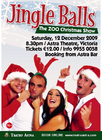 Jingle Balls: the next Zoo show at Teatru Astra