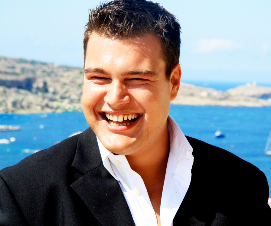 Young Maltese tenor singing his first opera in Gozo